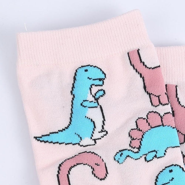 Dino Pastel Sockies Socks