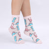 Dino Pastel Sockies Socks