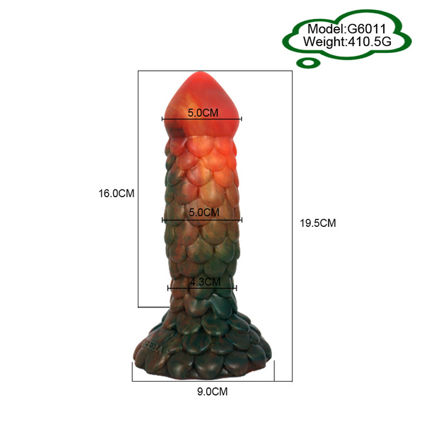 Divine Scales Sex G6011 Fantasy Beast Mythical Advanced Dildo Men Women Fantasy Dildos