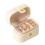 Veile Studios Jewelry Storage Mini Ring Box Portable Organizer Display Travel Case Leather Holder Jewellery Holders & Organisers