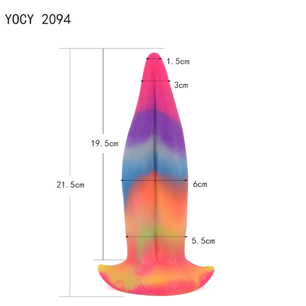 Dragon Tongue Glow In Dark 294 Aw13 Fantasy Beast Mythical Advanced Dildo Men Women Fantasy Dildos