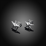Veile Studios Little Starfish Sterling Silver Earrings