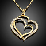 Veile Studios Eco Friendly Gold Heart Shaped Pendant Necklace For Ladies Necklaces & Pendants
