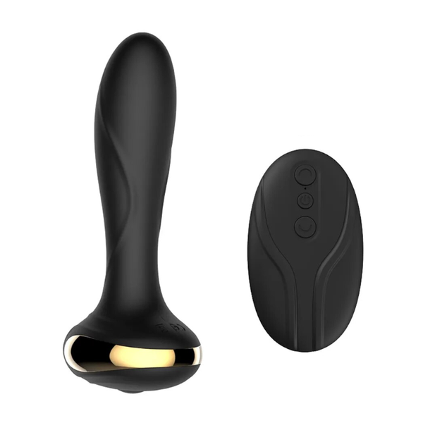 Electric Anal Plug Wireless Remote Control Buttplug Vibrating Dildo Prostate Stimulators