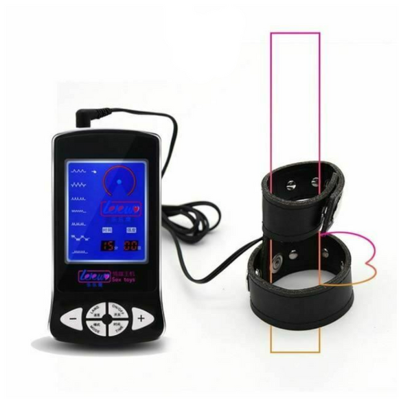 Electric Zapper  Ring Electro Shock  Restraints Kink  Electro & Medical Play