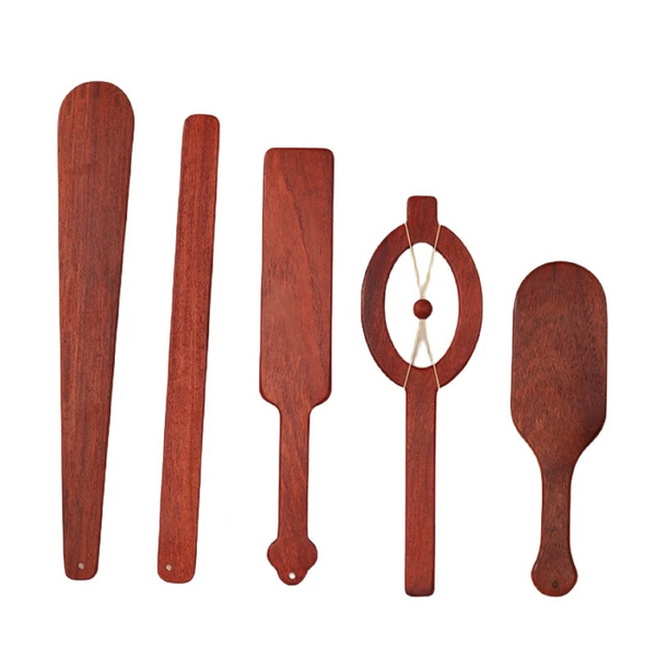 Erotic Spanking Paddle Smooth Rosewood Flap Whip  Fantasy Flogger Toys Paddles
