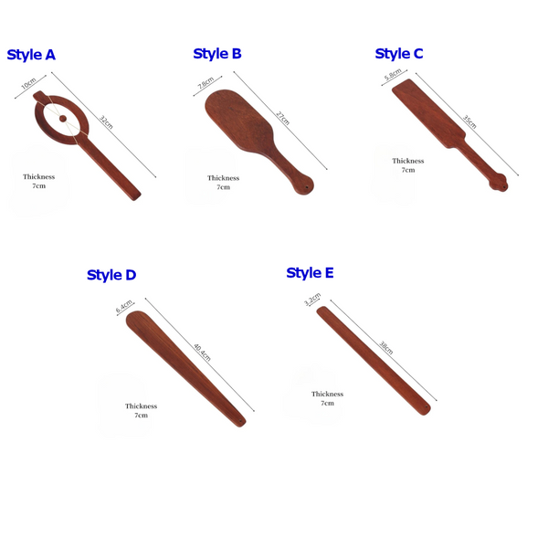 Erotic Spanking Paddle Smooth Rosewood Flap Whip  Fantasy Flogger Toys Paddles