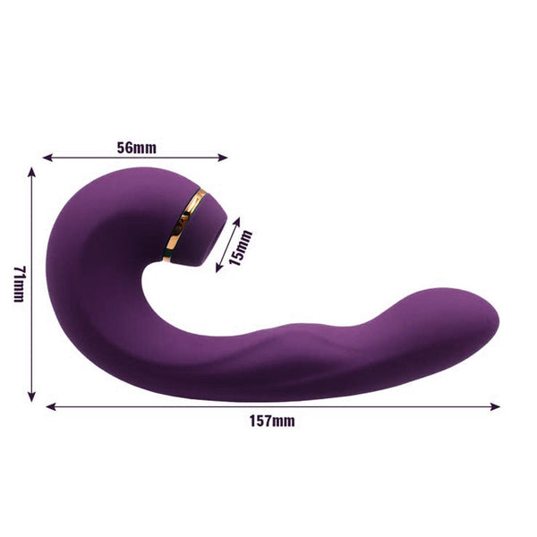 Women's Gspot Clitoral Excitement Massage Pat Sucking  Green Purple Pin Suction s