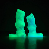 House Of Dasein Fantasy Luminous Horse Dildo Sheath Silicone Dog Knot  Sleeve  Extenders & Enlargers