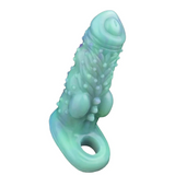 House Of Dasein Fantasy Luminous Horse Dildo Sheath Silicone Dog Knot  Sleeve  Extenders & Enlargers