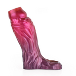 Masturbators House Of Dasein Fantasy Ribbed Dildo Open Ended Sheath Silicone Penis Sleeve Men Cock Enlargement