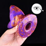 Electro & Medical Play House Of Dasein Hollow Butt Plug Anal Vagina Dilator Soft Silicone Speculum Peephole Adult Sex Toy
