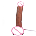 House Of Dasein Lifelike Squirting  Silicone Ejaculation Large Realistic Dildo With Sucker Sex Toys Realistic Dildos