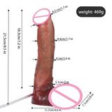 House Of Dasein Lifelike Squirting  Silicone Ejaculation Large Realistic Dildo With Sucker Sex Toys Realistic Dildos