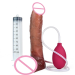 House Of Dasein Lifelike Squirting  Silicone Ejaculation Large Realistic Dildo With Sucker Sex Toys Realistic Dildos