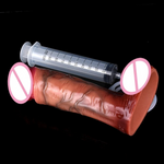 House Of Dasein Silicone Skin Touch Lifelike Squirting  Ejaculation Large Realistic Dildo With Sucker Sex Toys For Women Masturbator Dildos