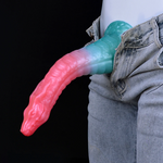 Dildos House Of Dasein Silicone Dragon Dildo With Sucker Multi Color Fantasy Penis Magic Tongue Sex Toys For Women Female Masturbator Anal Plug