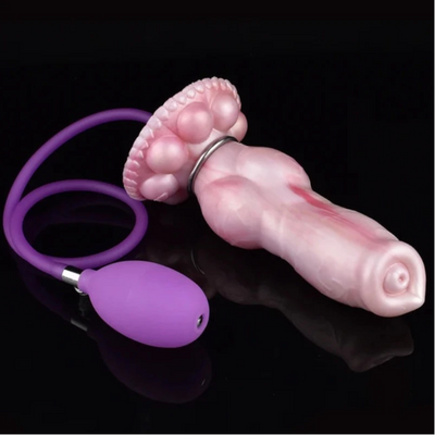 Faak Silicone Inflatable Anal Plug Dilator Sex Toys For Man/Woman Expansion Fantasy Knot Dildo Enlargement Male Masturbator Non Vibrating Butt Plugs