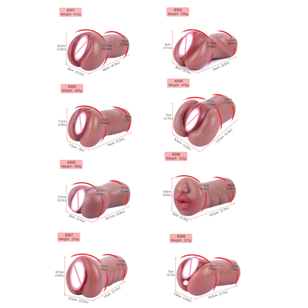 Faak Soft Silicone Pocket  Stroker Skin Touch Male Masturbator Realistic Vagina Clit Single Hole Anal Sex Toys For Men Masturbators