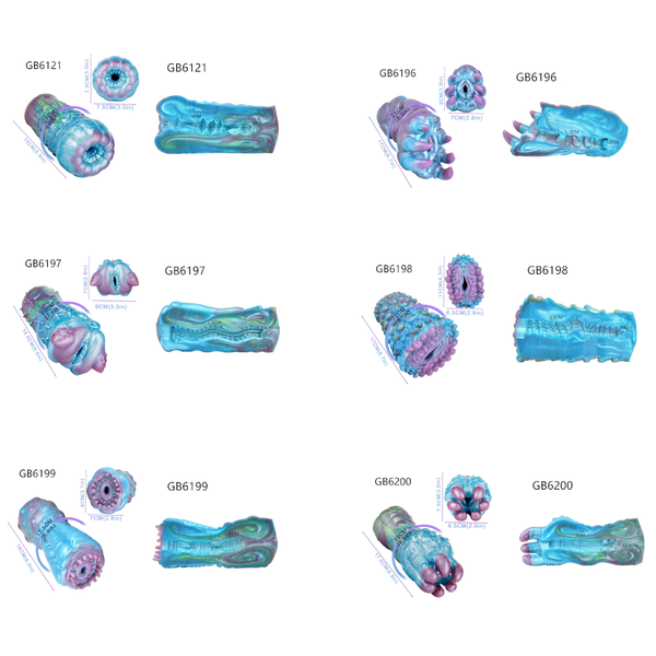 Silicone Fantasy Pocket Male Stroker Realistic Deep Sea Creature Men Masturbators  Training Sex Toys Sex Dolls & Masturbators