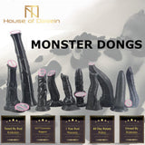 Fantasy Creature Animal Dildos Dongs Black Monster Lycanthrope Bears Paw F40