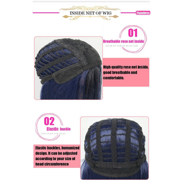 Fate / Grand Order Cosplay Wig Tamamo No Mae Anime Pink Hair Costume Wigs Facial Hair