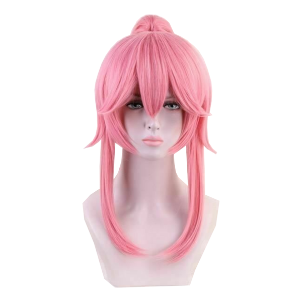 Fate / Grand Order Cosplay Wig Tamamo No Mae Anime Pink Hair Costume Wigs Facial Hair