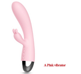 Leten Rabbit Vibrator G Spot Clitoris Super Soft Massager Stimulator