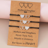 Veile Studios Mother Daughter Love Mother's Day Braided Bracelet Set Bracelets