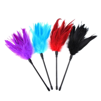 Feather Play Tickler  Clit Kink Fetish Restraints Sensation Play