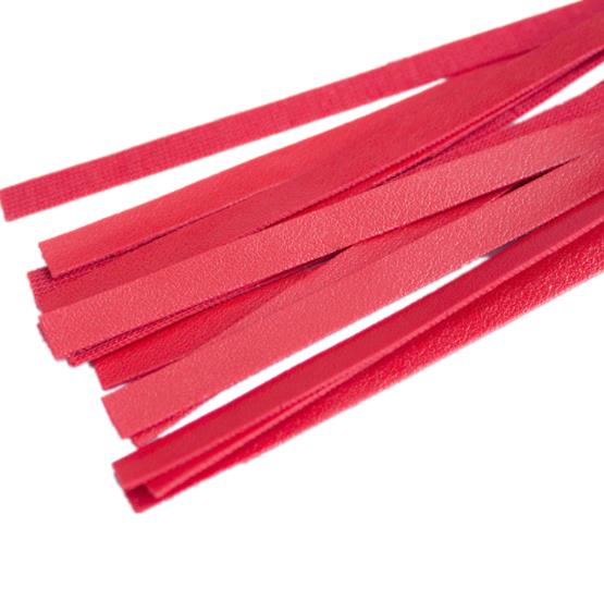 45Cm Black / White Red Flogger  Impact Play Spanking Whip Kink Fetish Floggers