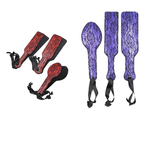 Floral Spanking Paddle  Kink Fetish Paddles