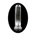 House Of Dasein Four Sizes Crystal Realistic Dildo Glass Dong Spot Butt Plug Sex Toy Non Vibrating Butt Plugs