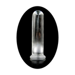 House Of Dasein Four Sizes Crystal Realistic Dildo Glass Dong Spot Butt Plug Sex Toy Non Vibrating Butt Plugs