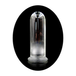 House Of Dasein Four Sizes Crystal Realistic Dildo Glass Dong Spot Butt Plug Sex Toy Non Vibrating Butt Plugs