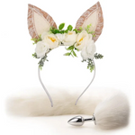 Butt Plug Tails House Of Dasein Fox Tail Anal Plug Plush Cat Ears Headbands Set For Women Toys