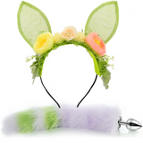 Butt Plug Tails House Of Dasein Fox Tail Anal Plug Plush Cat Ears Headbands Set For Women Toys