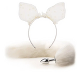 Butt Plug Tails House Of Dasein Fox Tail Anal Plug Plush Cat Ears Headbands Set For Women Toys