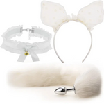 Butt Plug Tails House Of Dasein Fox Tail Anal Plug Plush Cat Ears Headbands Set For Women Toys