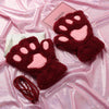 Furry Neko Mittens Gloves & Mittens