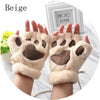 Furry Neko Mittens Gloves & Mittens