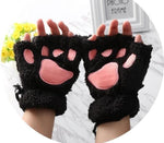 Furry Neko Mittens Gloves & Mittens