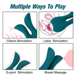 House Of Dasein G Spot Vaginal Massager Female Masturbation Breast Nipple Clitoris Sex Toy For Women Electro & Medical Play