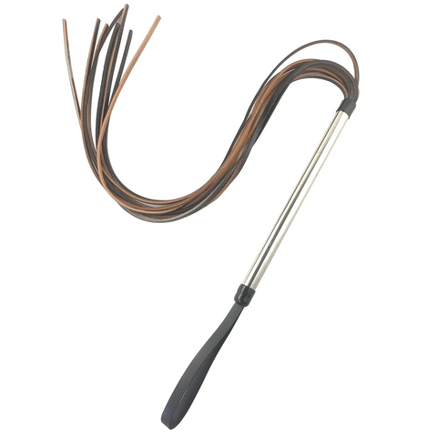 House Of Dasein Genuine Leather Horse Tassel Whip   Toy For Couples Flirting Games Whips