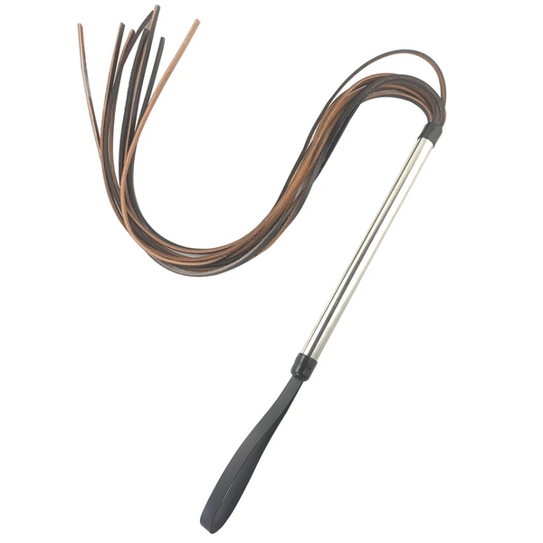 Genuine Leather Horse Tassel Whip   Toy For Couples Flirting Games Whips