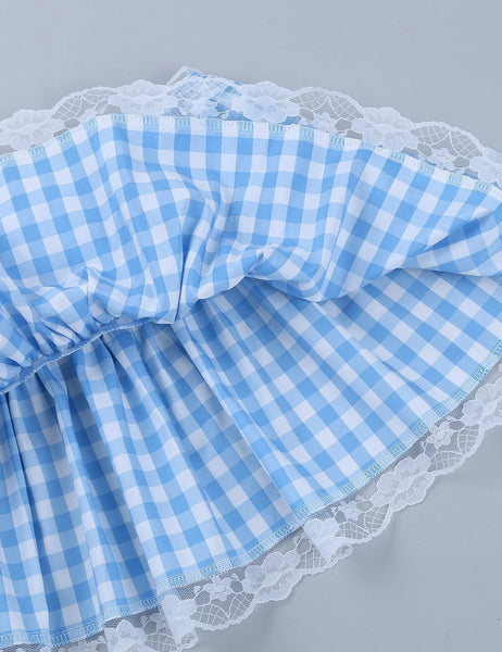 Gingham Micro Skirt Skirts