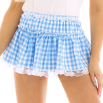 Gingham Micro Skirt Skirts