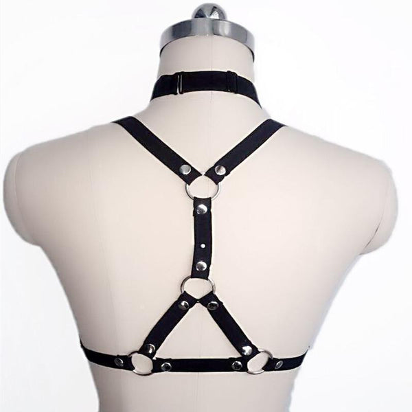 Gothic Harness Women Body Fetish Clothing  Clothing