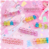 Gummy Bear Hair Clippies Hair Accessories