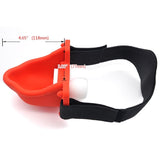 Silicone Urinal Mouth Gag Submissive Bondage Head Harness Bdsm Piss Fetish